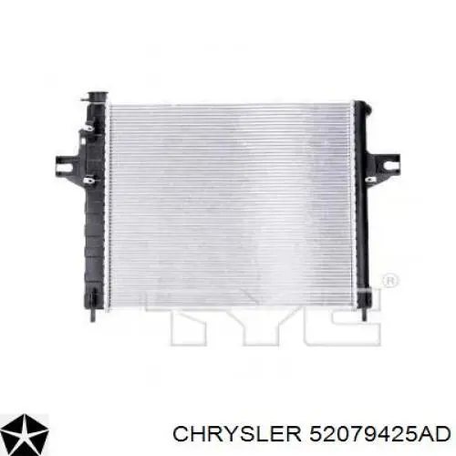 Радіатор 52079425AD Chrysler