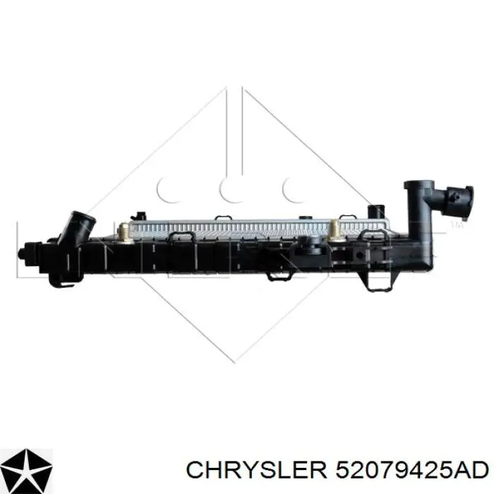 Радіатор основний Chrysler 52079425AD ціна, від 155.04 USD