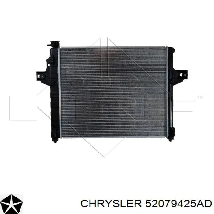 Купити 52079425AD Chrysler Радіатор двигуна