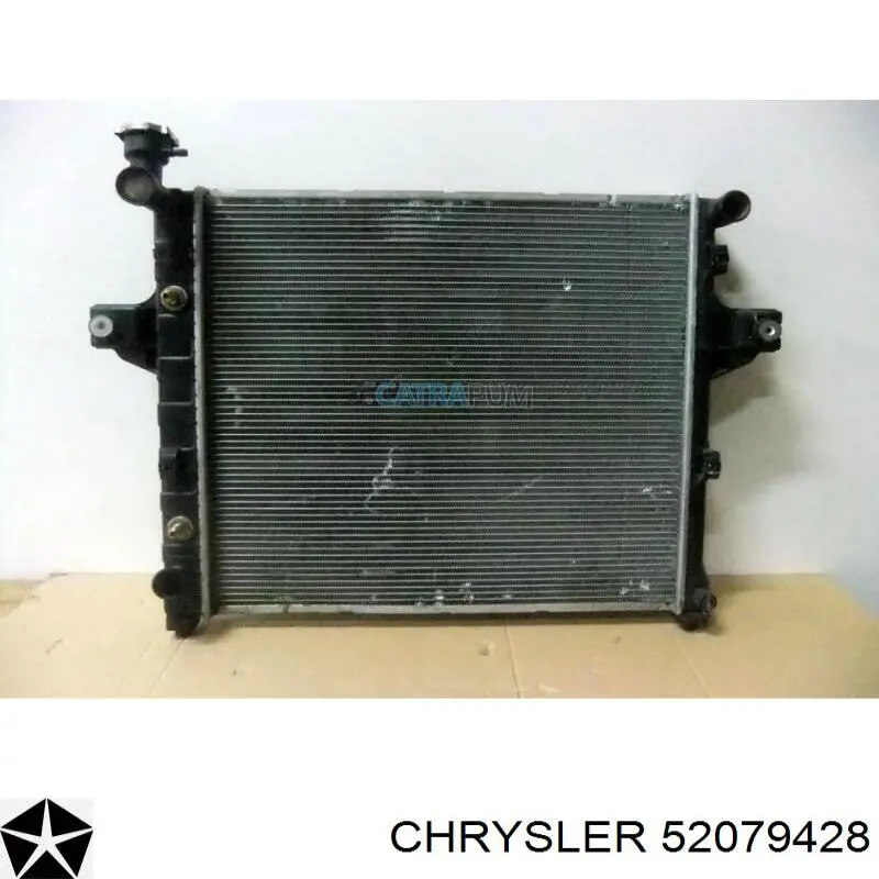 52079428 Chrysler радіатор охолодження двигуна