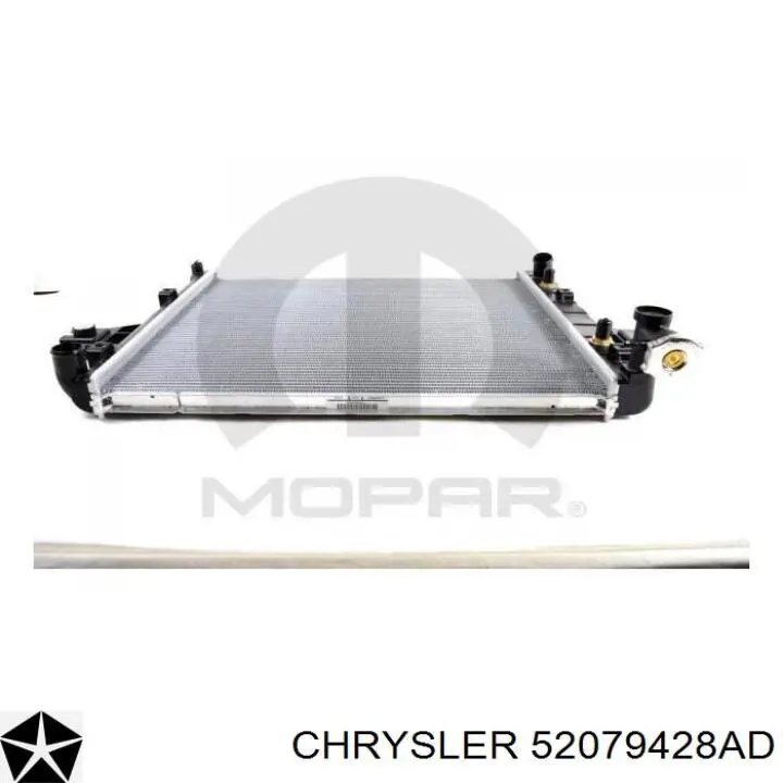 Радіатор основний Chrysler 52079428AD ціна, від 111.86 USD