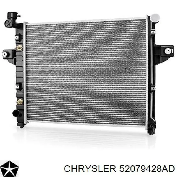 Купити 52079428AD Chrysler Радіатор двигуна