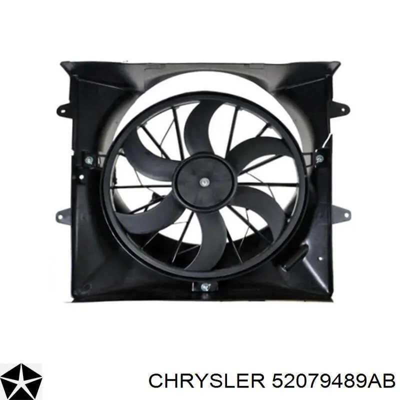 52079489AB Chrysler дифузор (кожух радіатора охолодження)