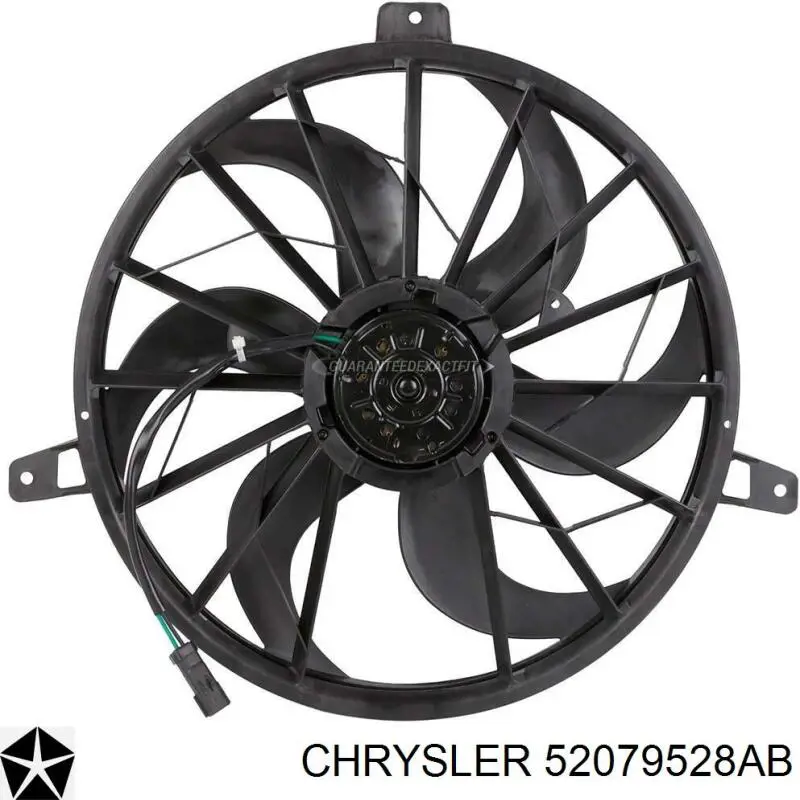 Вентилятор охолодження радіатора 52079528AB Chrysler
