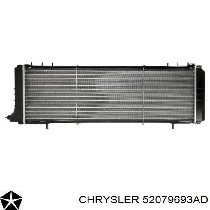 Купити 52079693AD Chrysler Радіатор двигуна