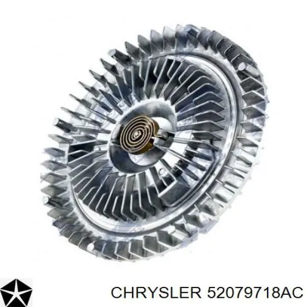 В'язкова муфта вентилятора Chrysler 52079718AC ціна, від 49.38 USD
