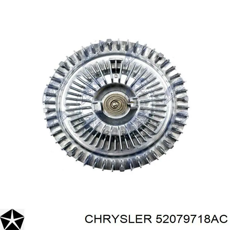 52079718AC Chrysler вискомуфта, вязкостная муфта вентилятора охолодження