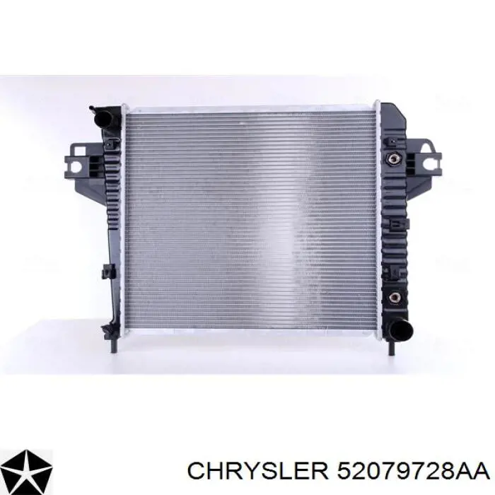 52079728AA Chrysler Радіатор охолодження двигуна