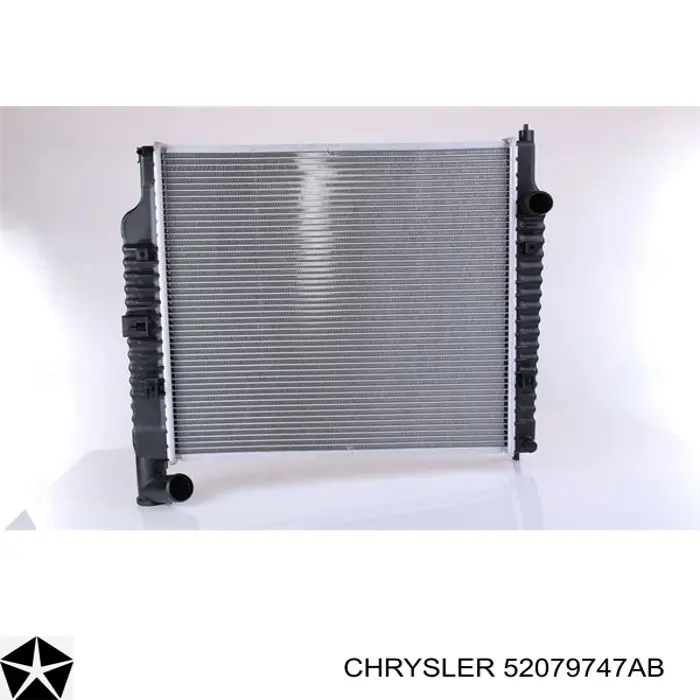 Радіатор 52079747AB Chrysler