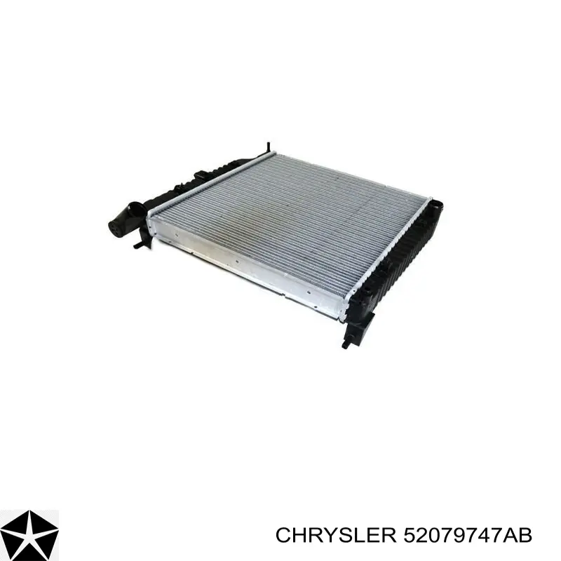 52079747AB Chrysler Радіатор охолодження двигуна
