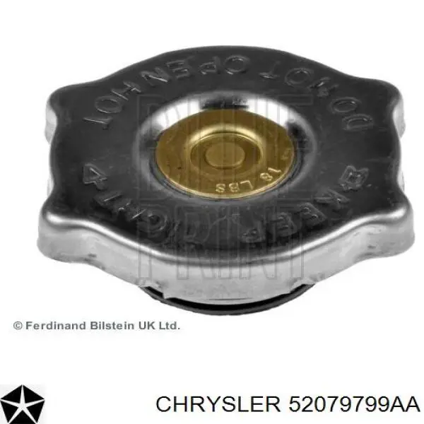 Кришка бачка радіатора Chrysler 52079799AA ціна, від 6.33 USD