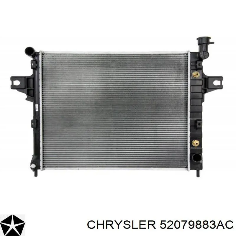 52079883AC Chrysler Радіатор охолодження двигуна