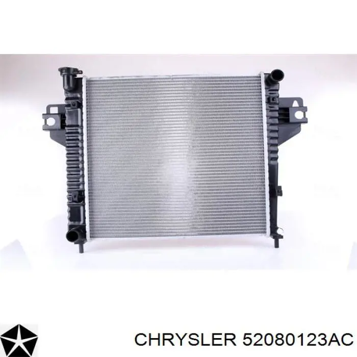 52080123AC Chrysler радіатор охолодження двигуна