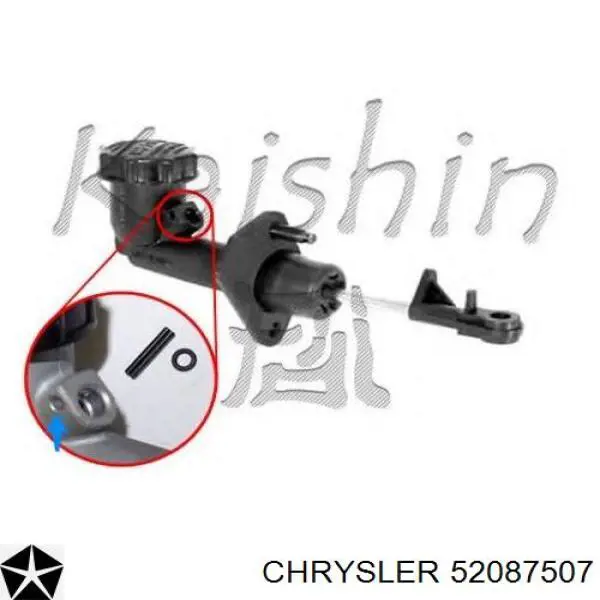 Актуатор зчеплення Chrysler 52087507 ціна, від 27.10 USD