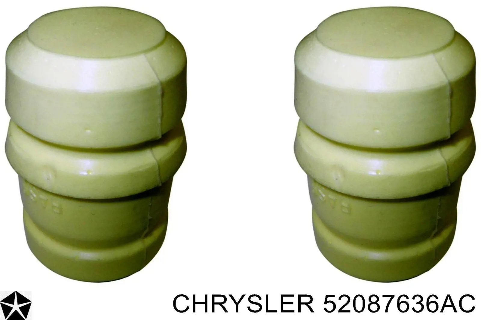 Буфер-відбійник амортизатора переднього Chrysler 52087636AC ціна, від 54.79 USD