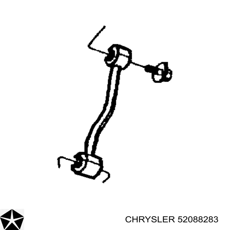 Стійка стабілізатора переднього 52088283 Chrysler