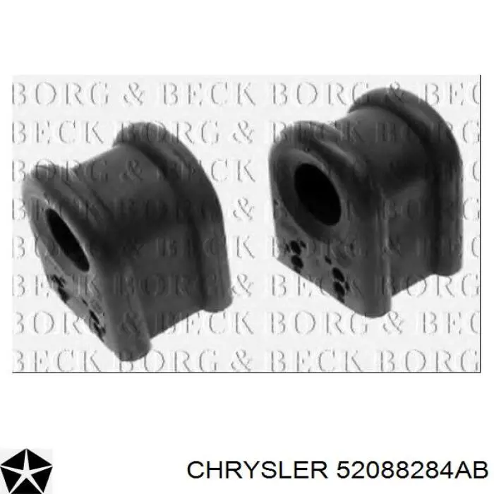 Подушка стабілізатора Chrysler 52088284AB ціна, від 12.16 USD