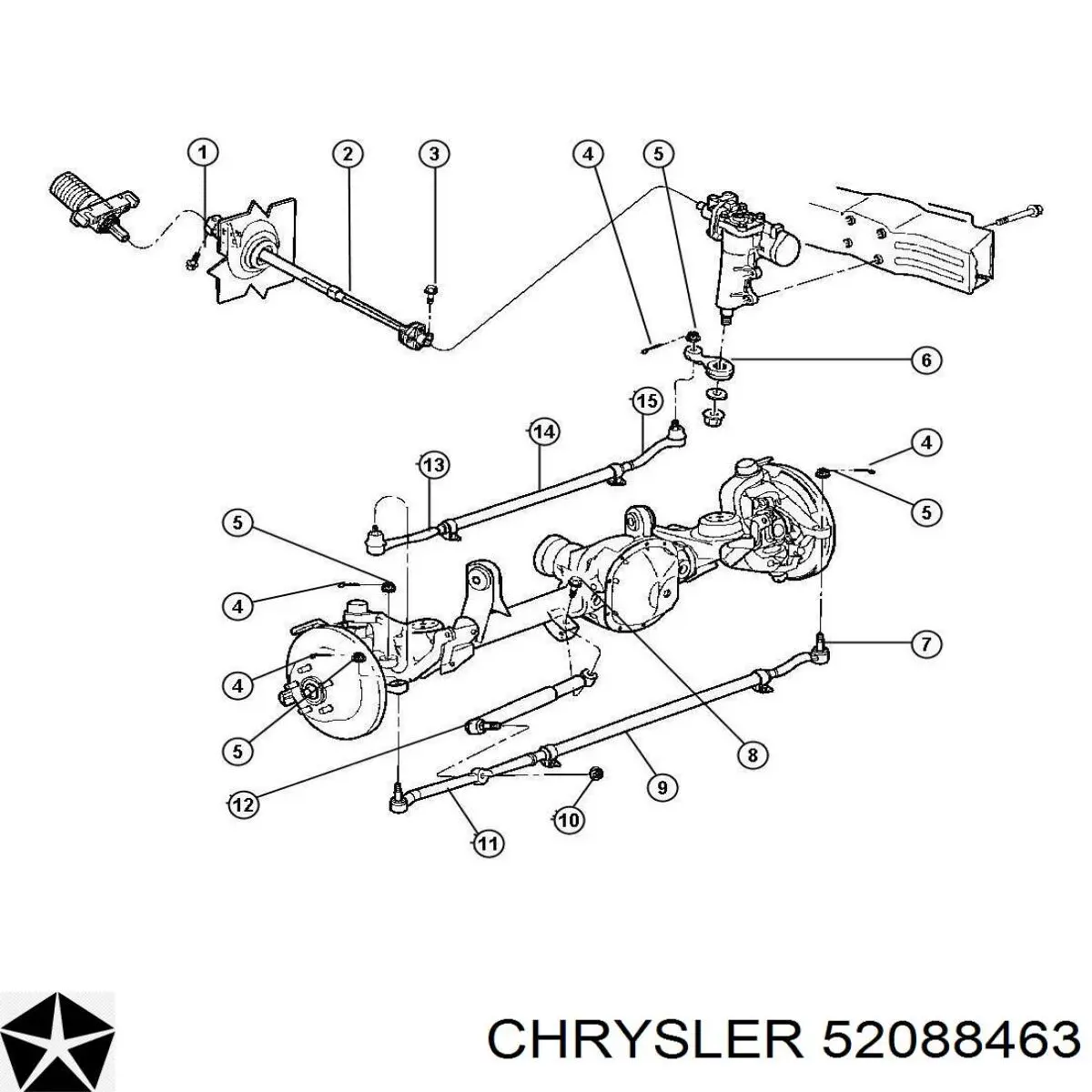  52088463 Chrysler