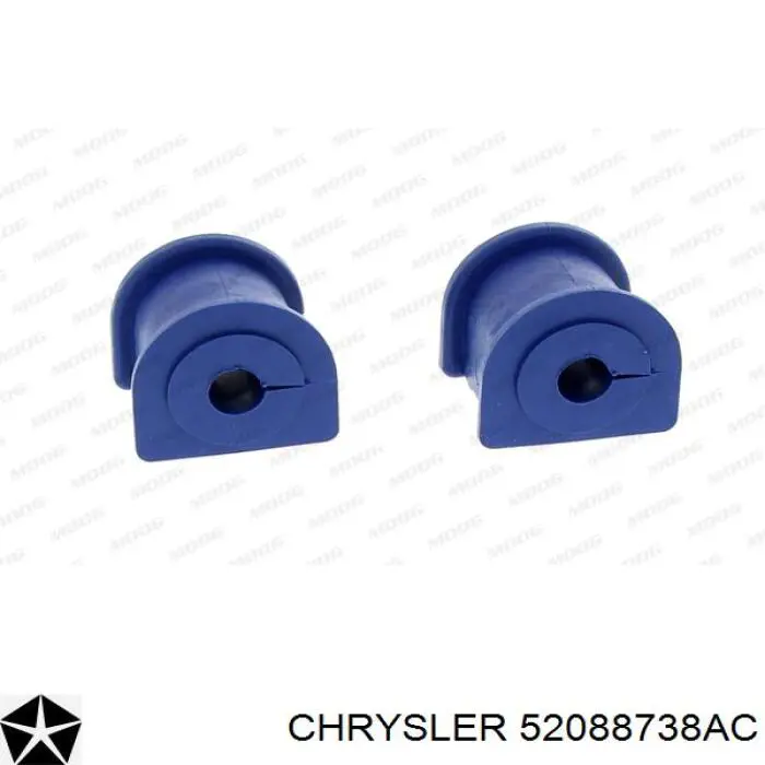 Опора стабілізатора Chrysler 52088738AC ціна, від 5.57 USD