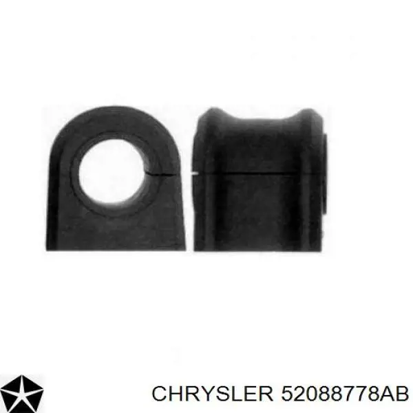 Купити 52088778AB Chrysler Подушка стабілізатора передня