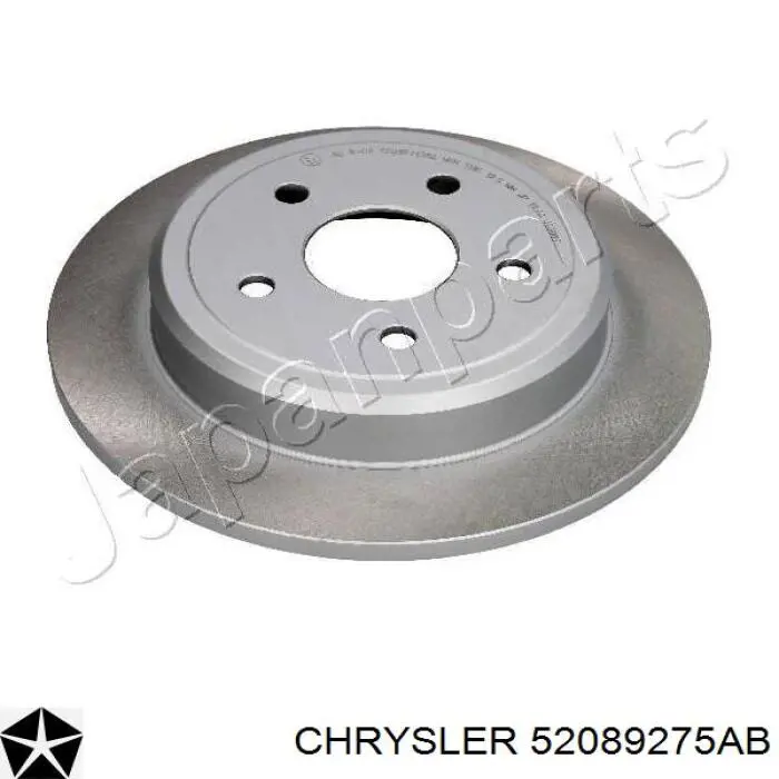 Задні дискові гальма Chrysler 52089275AB ціна, від 57.20 USD