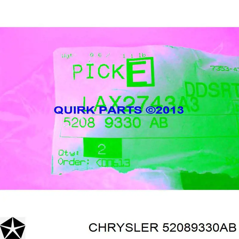 52089330AB Chrysler 