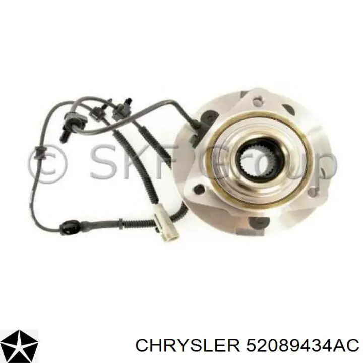 Маточина колеса передня Chrysler 52089434AC ціна, від 118.01 USD