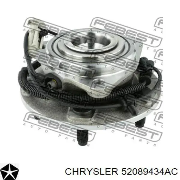 Купити 52089434AC Chrysler Маточини передніх коліс