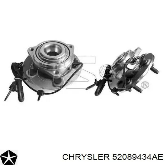 Маточина переднього колеса Chrysler 52089434AE