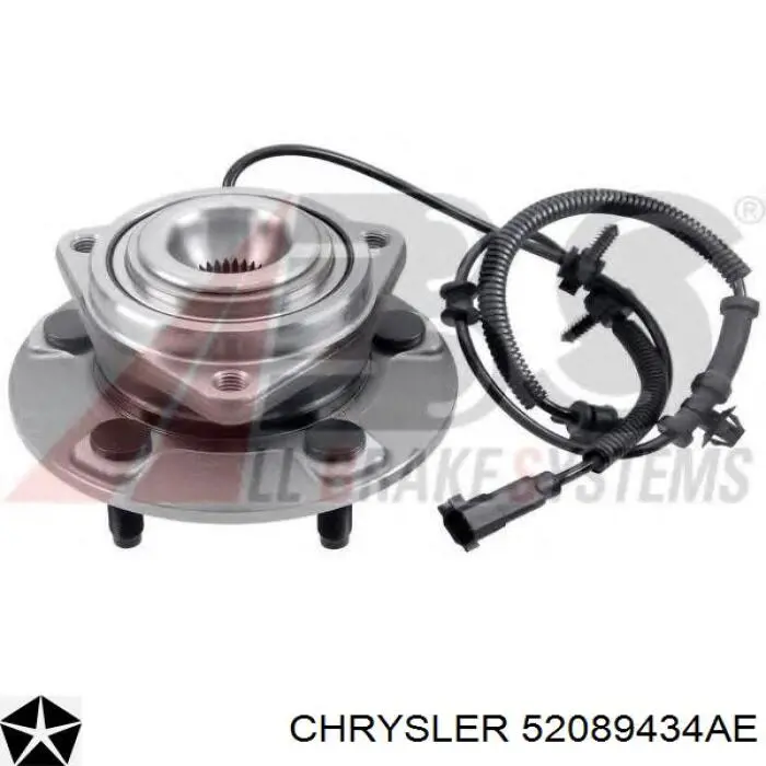 Купити 52089434AE Chrysler Маточини передніх коліс