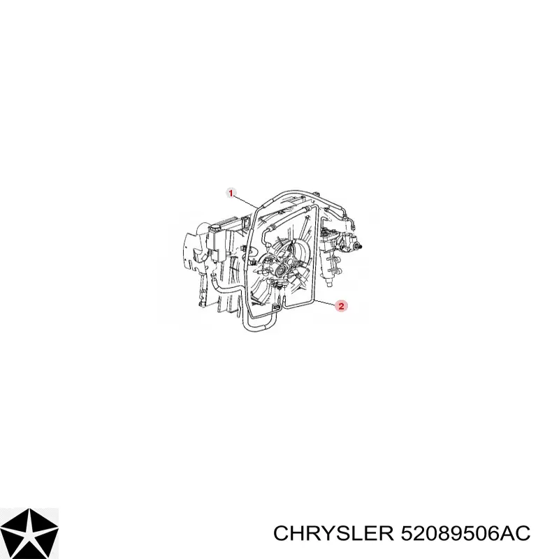  Chrysler 52089506AB ціна, від 94.30 USD