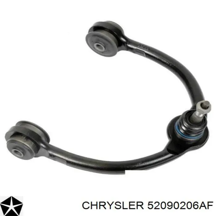 Важіль передньої підвіски верхній, лівий/правий 52090206AC Chrysler
