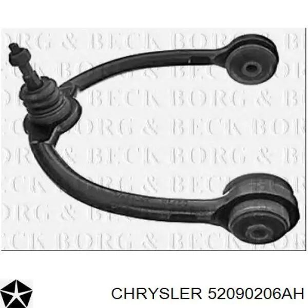 52090206AH Chrysler Важіль передньої підвіски верхній, лівий/правий