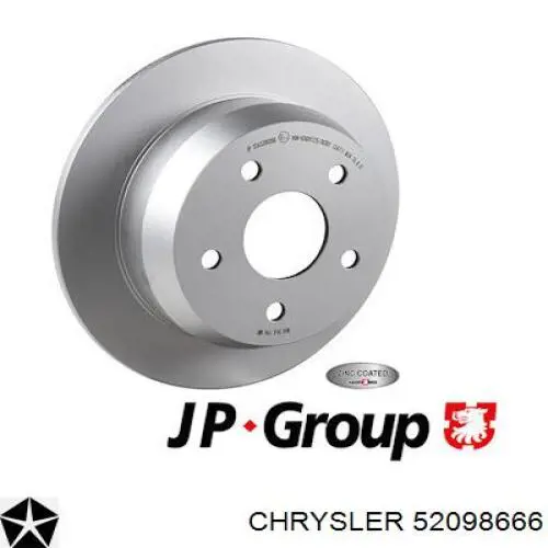Гальмівні диски 52098666 Chrysler