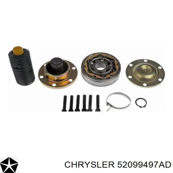 52099497AD Chrysler Кардан передній