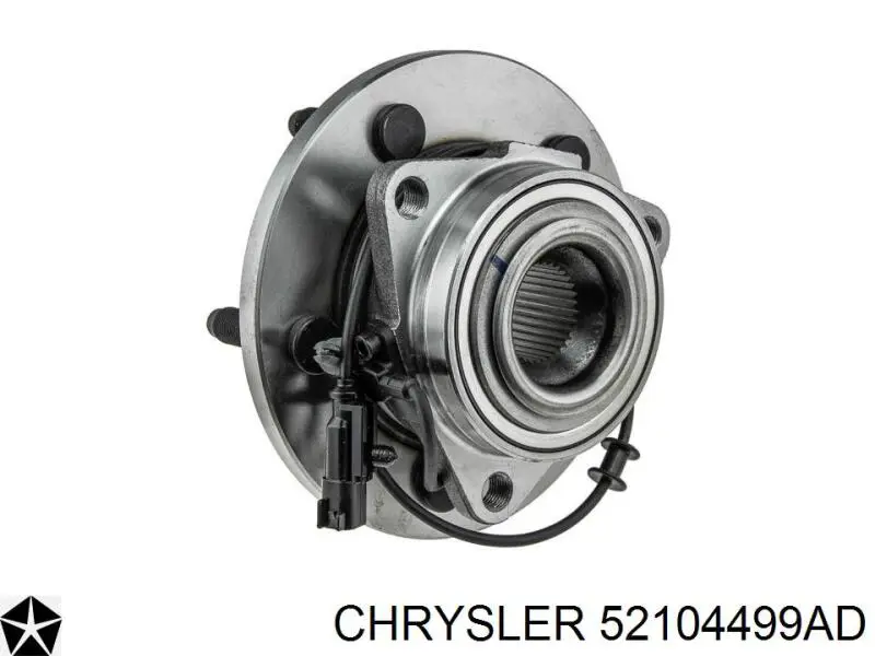 Маточина колеса передня Chrysler 52104499AD ціна, від 93.40 USD