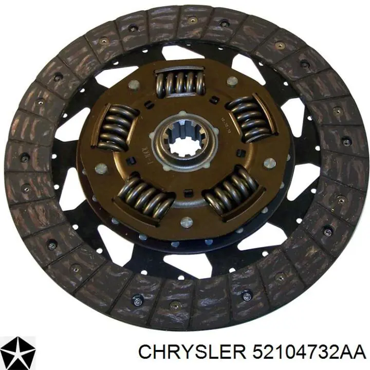 Комплект зчеплення (3 частини) Chrysler 52104732AB ціна, від 299.23 USD