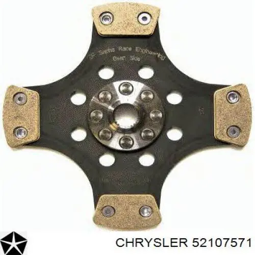 52107571AB Chrysler Диск зчеплення