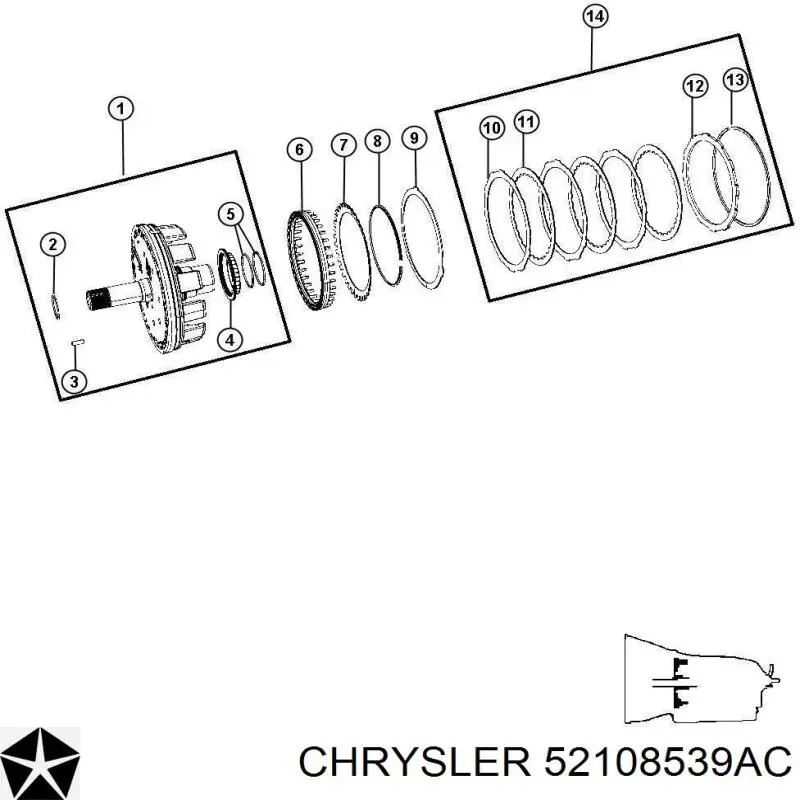  52108504AC Chrysler