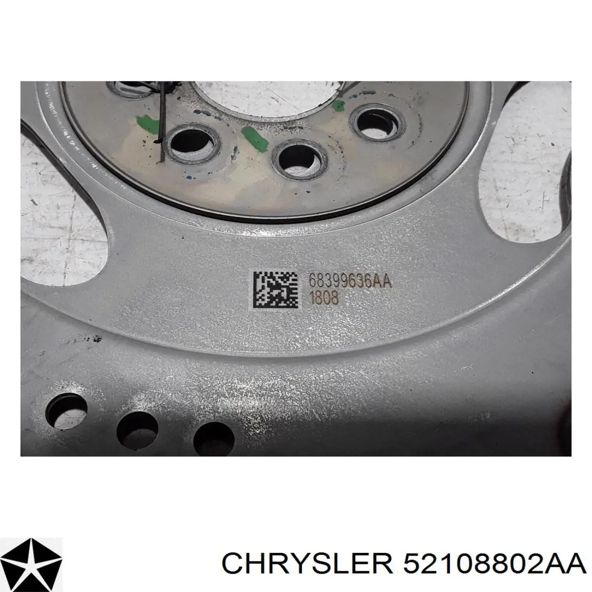 Купити 52108802AA Chrysler Маховик із зубчастим ободом в зборі