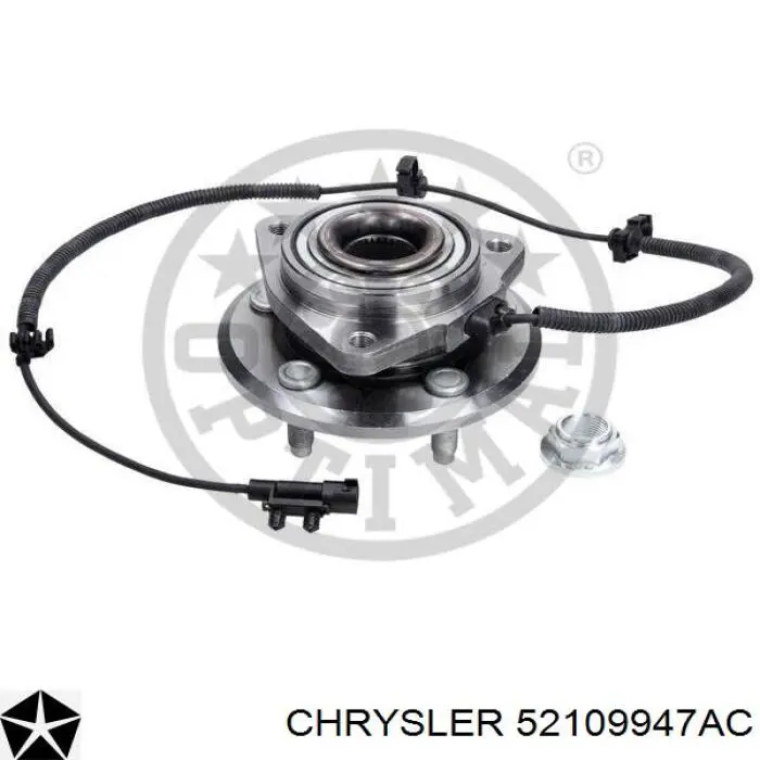 52109947AC Chrysler Маточина (передня)