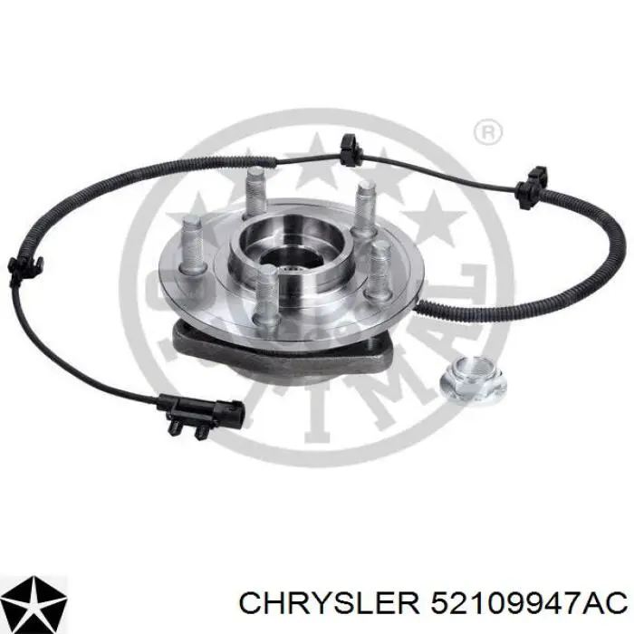 Передня маточина 52109947AC Chrysler