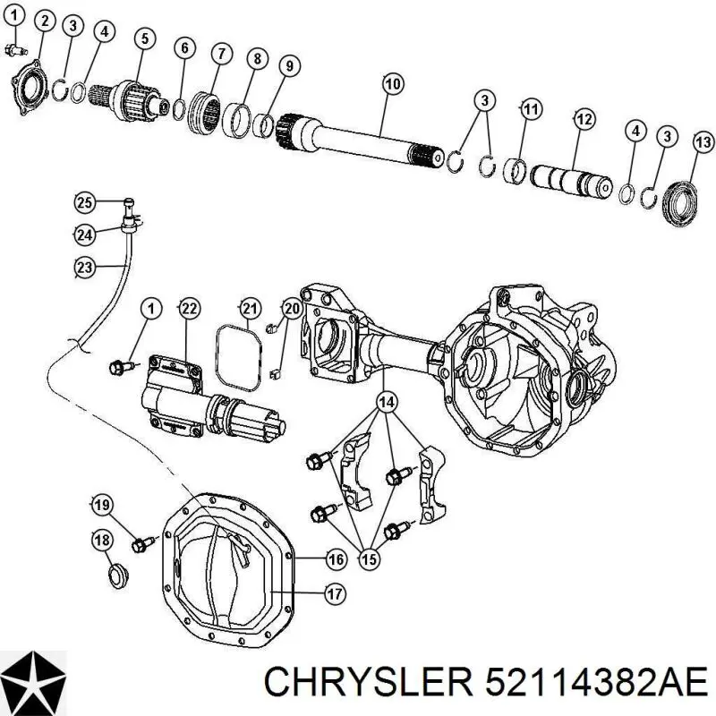 52114382AA Chrysler 