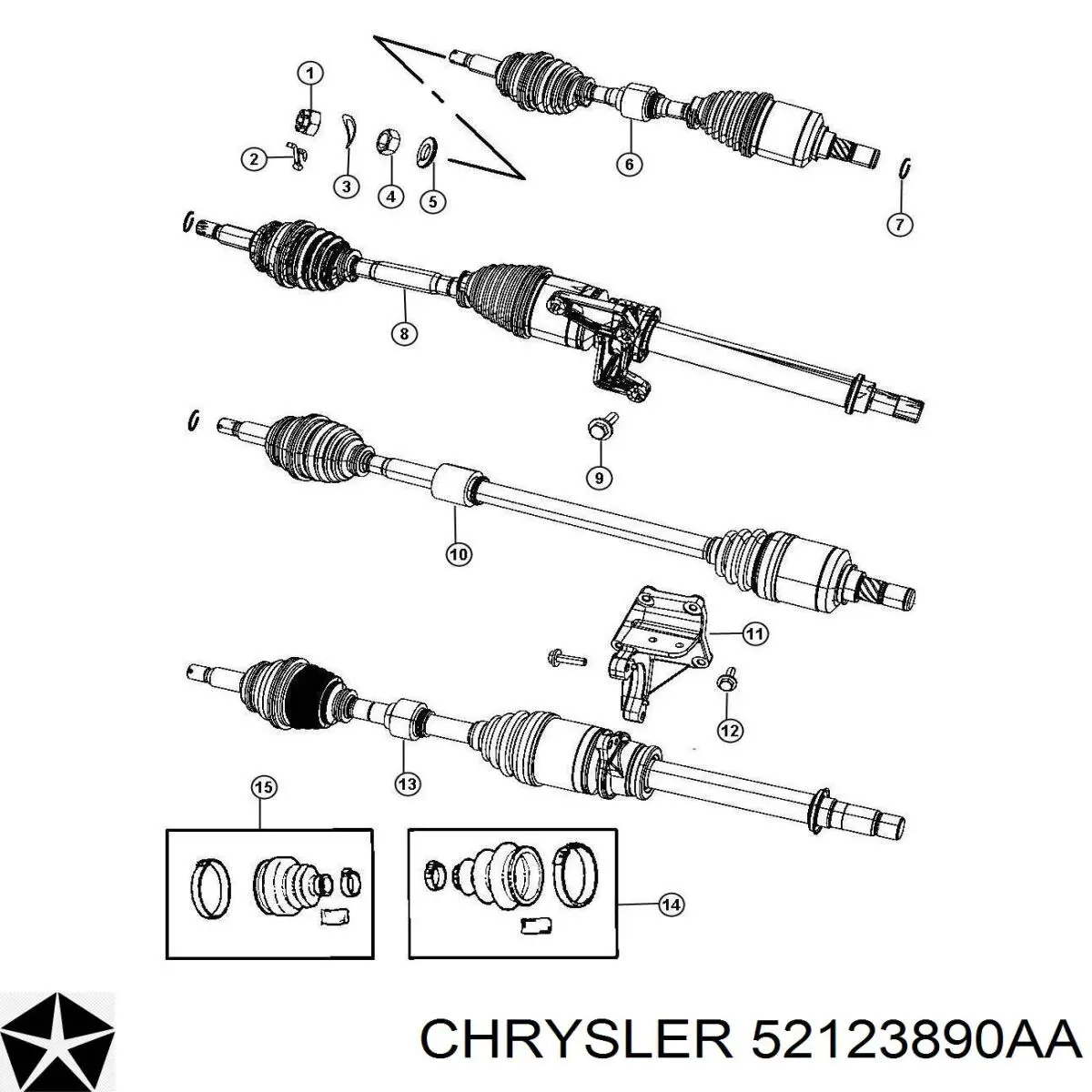  52123890AA Market (OEM)