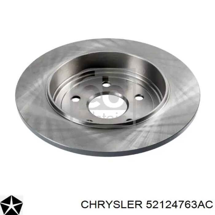 Купити 52124763AC Chrysler Диск заднього гальма