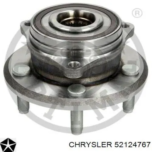 Маточина колеса передня Chrysler 52124767 ціна, від 62.99 USD