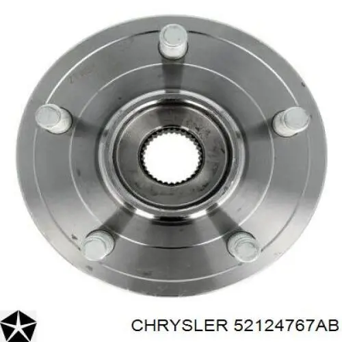 Маточина колеса передня Chrysler 52124767AB ціна, від 71.94 USD