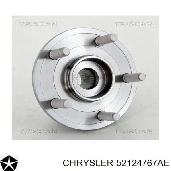 Маточина колеса передня Chrysler 52124767AE ціна, від 63.27 USD