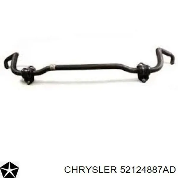 Стабілізатор передній стійкості Chrysler 52124887AD ціна, від 43.91 USD