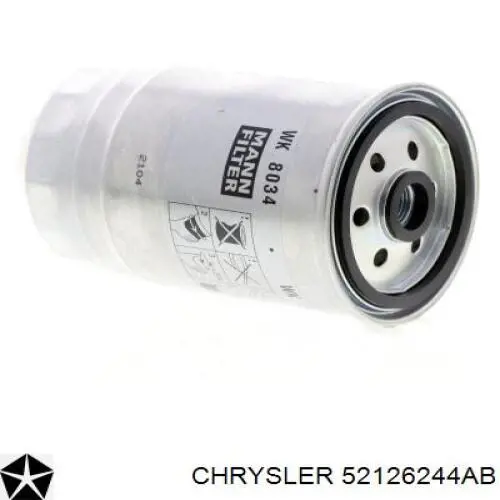 Купити 52126244AB Chrysler Фільтр-відстійник палива грубої очистки